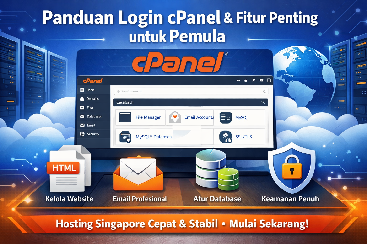 Panduan Lengkap Login cPanel dan Mengenal Fitur Pentingnya untuk Pemula