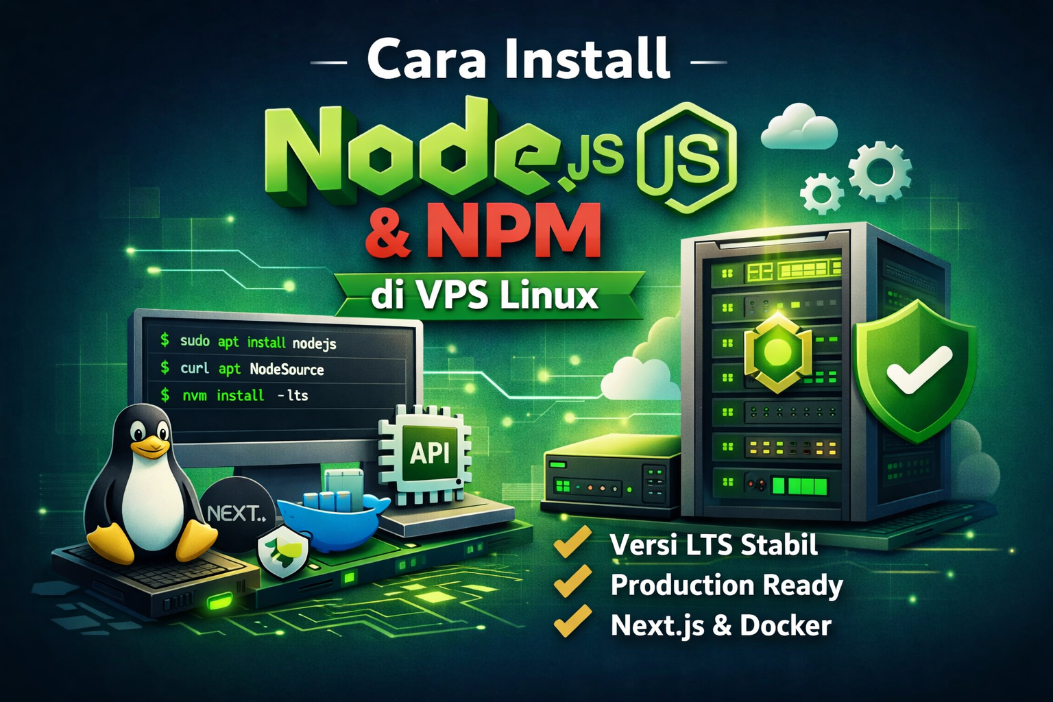 Cara Install Node.js dan NPM di VPS Linux dengan Benar (Aman & Production Ready)