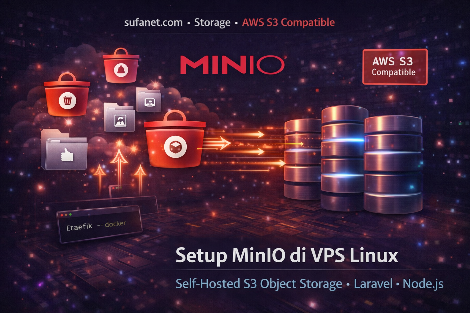 Cara Setup MinIO di VPS Linux sebagai Self-Hosted S3 Object Storage