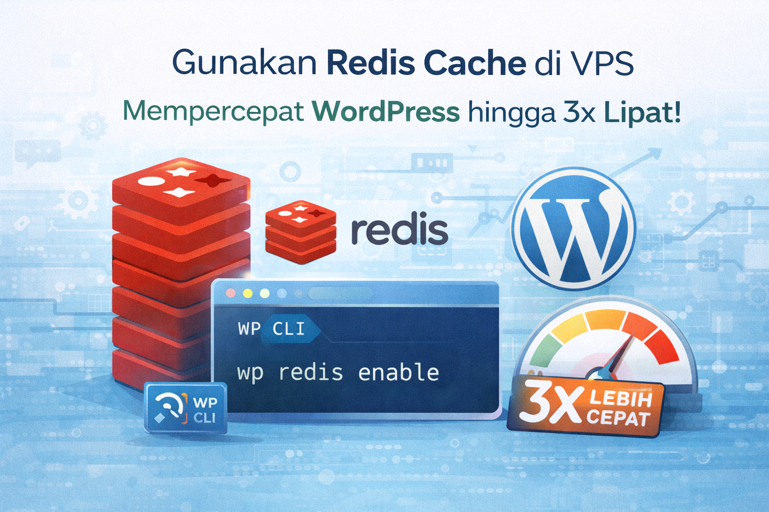 Gunakan Redis Cache di VPS — Mempercepat WordPress hingga 3x Lipat!