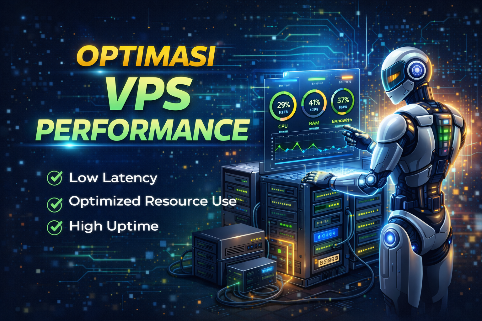 Optimasi Kecepatan VPS: Caching, Swap, dan Monitoring Resource