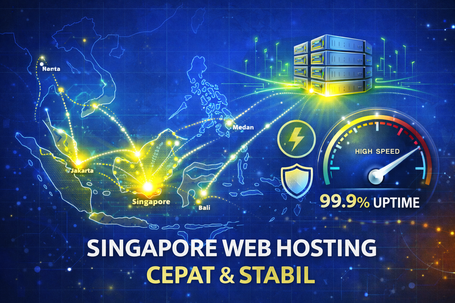Web Hosting cPanel Singapore: Mengapa Website Lebih Cepat di Indonesia vs Server US & Lokal?